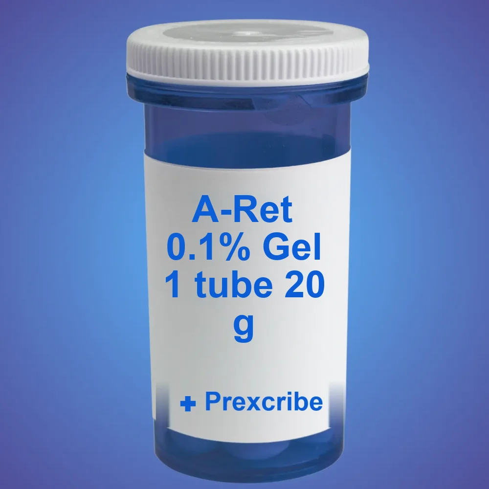 A-Ret 0.1% Gel 1 tube 20 g — Topical — available online from Prexcrib