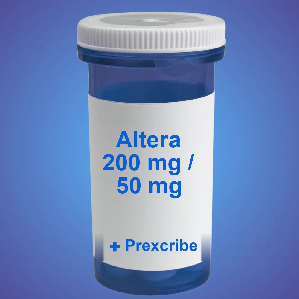 Altera 200 mg / 50 mg (1 pack / 120 tabs) — Pack — available online from Prexcrib