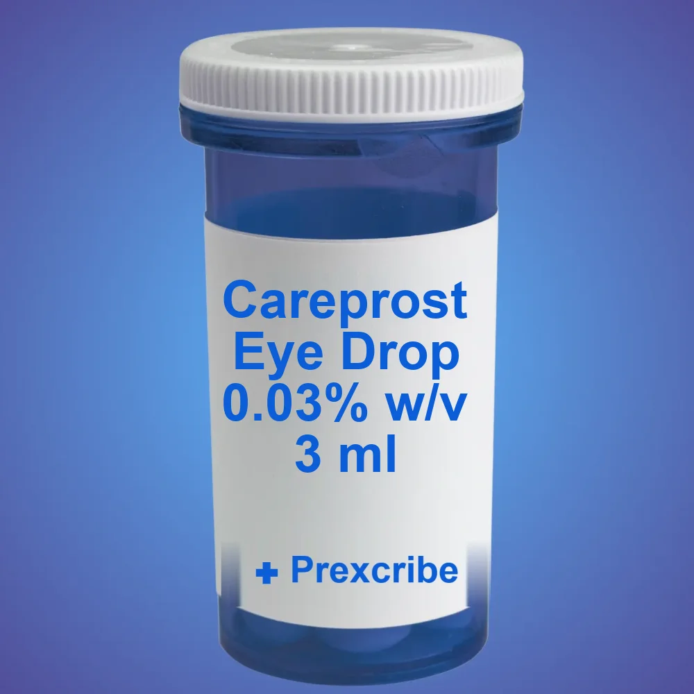 Careprost Eye Drop 0.03% w/v 3 ml — Liquid — available online from Prexcrib