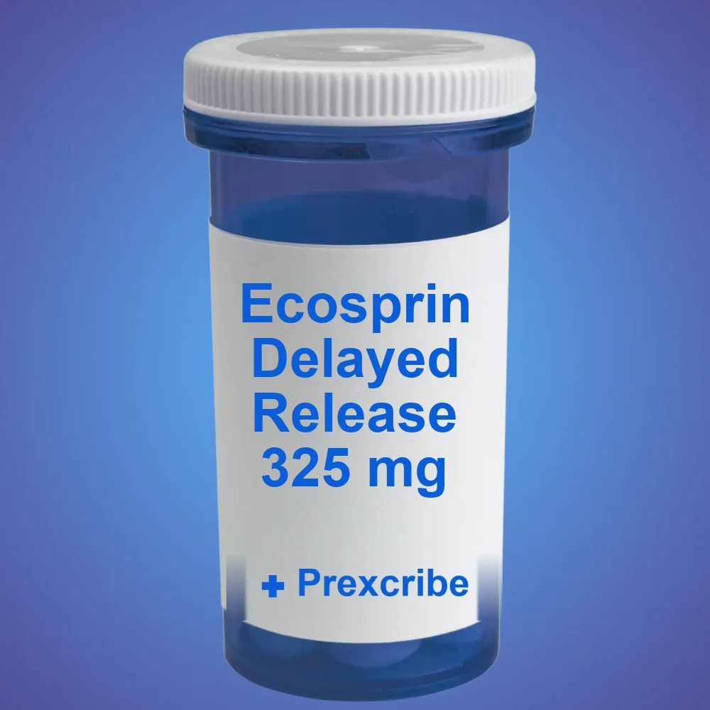 Ecosprin Delayed Release 325 mg — Tablet — available online from Prexcrib