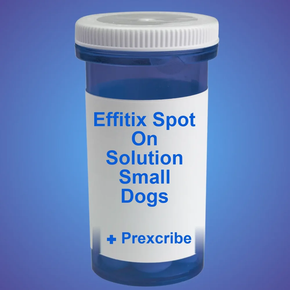 Effitix Spot On Solution Small Dogs — Pack — available online from Prexcrib