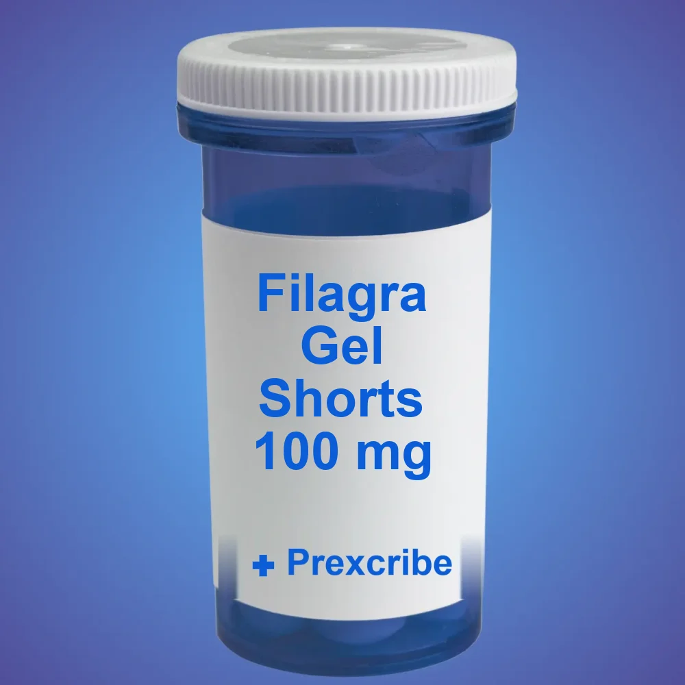 Filagra Gel Shorts 100 mg — Sachets — available online from Prexcrib
