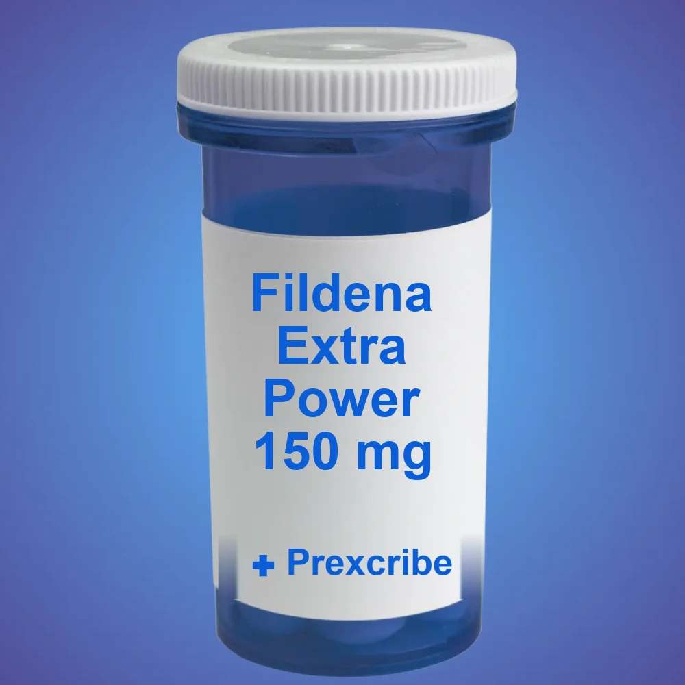 Fildena Extra Power 150 mg — Tablet — available online from Prexcrib