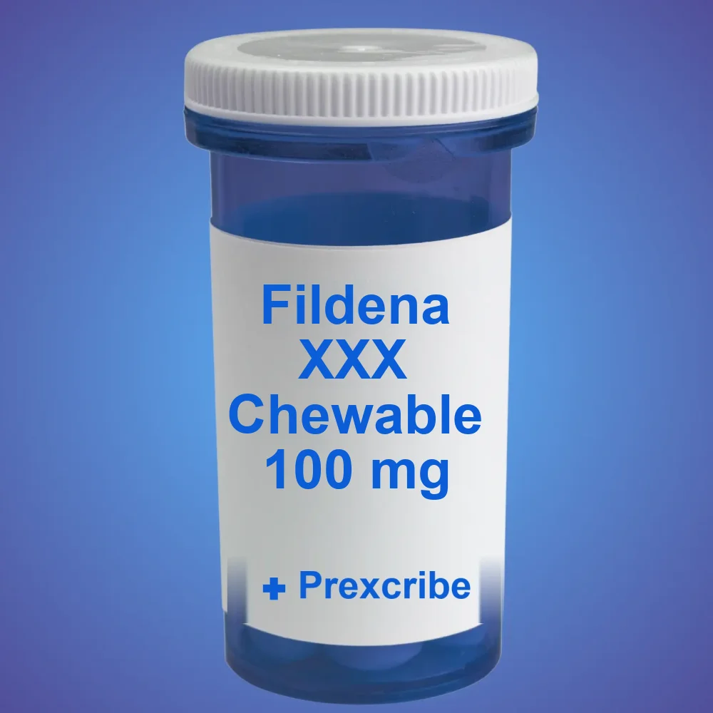Fildena XXX Chewable 100 mg — Tablet — available online from Prexcrib