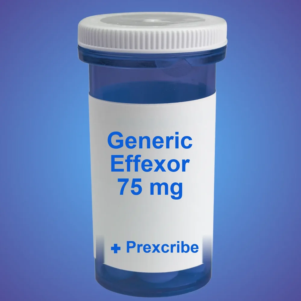 Generic Effexor 75 mg — Tablet — available online from Prexcrib
