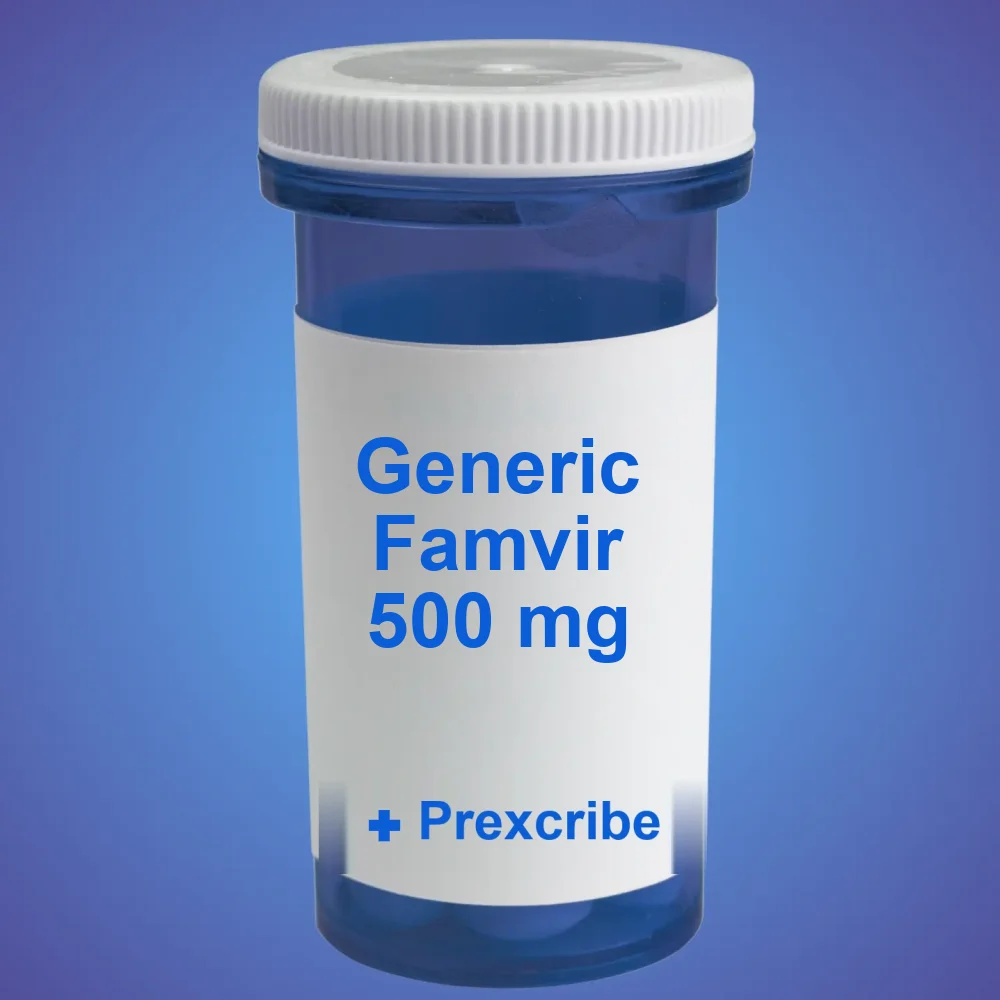 Generic Famvir 500 mg — Tablet — available online from Prexcrib