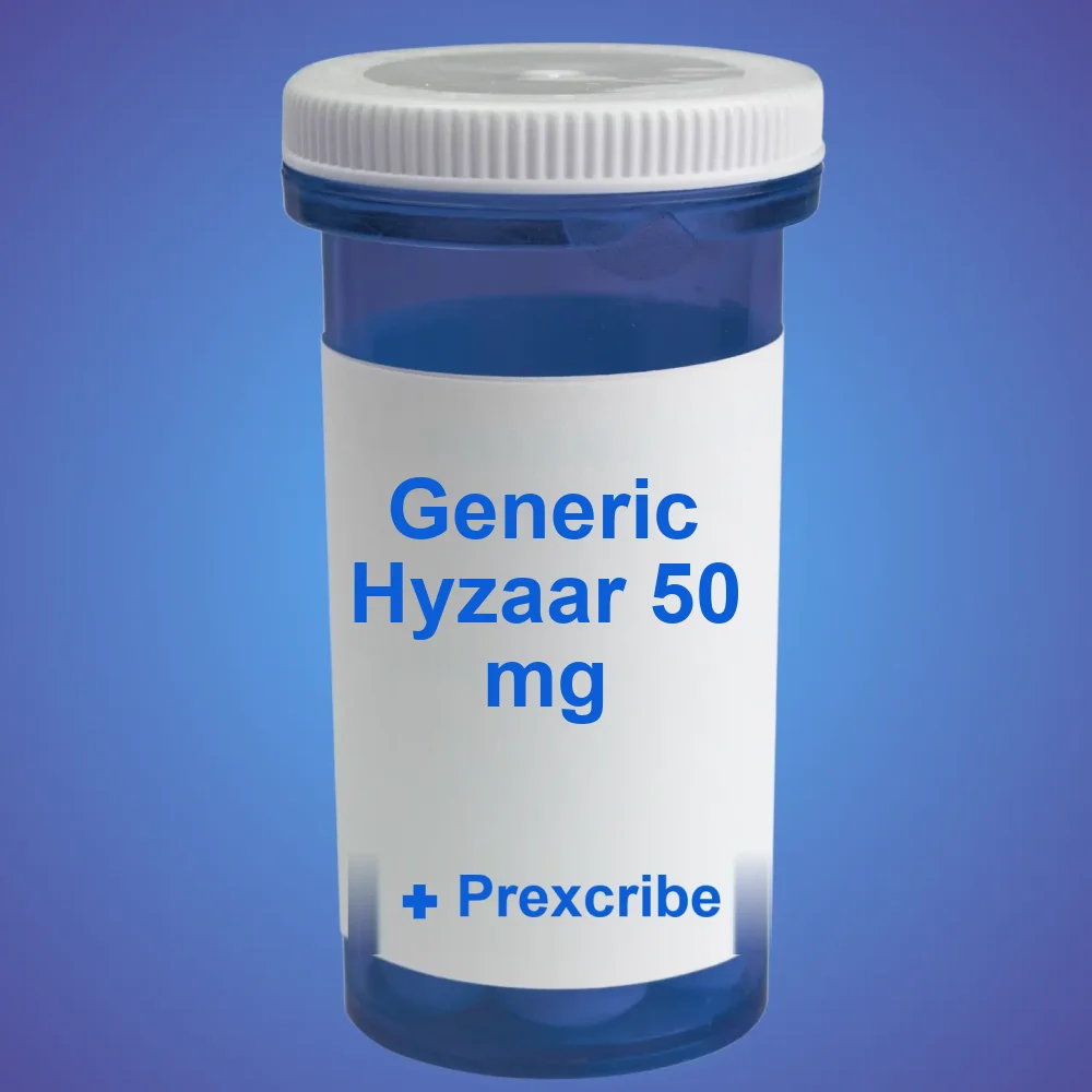 Generic Hyzaar 50 mg — Tablet — available online from Prexcrib