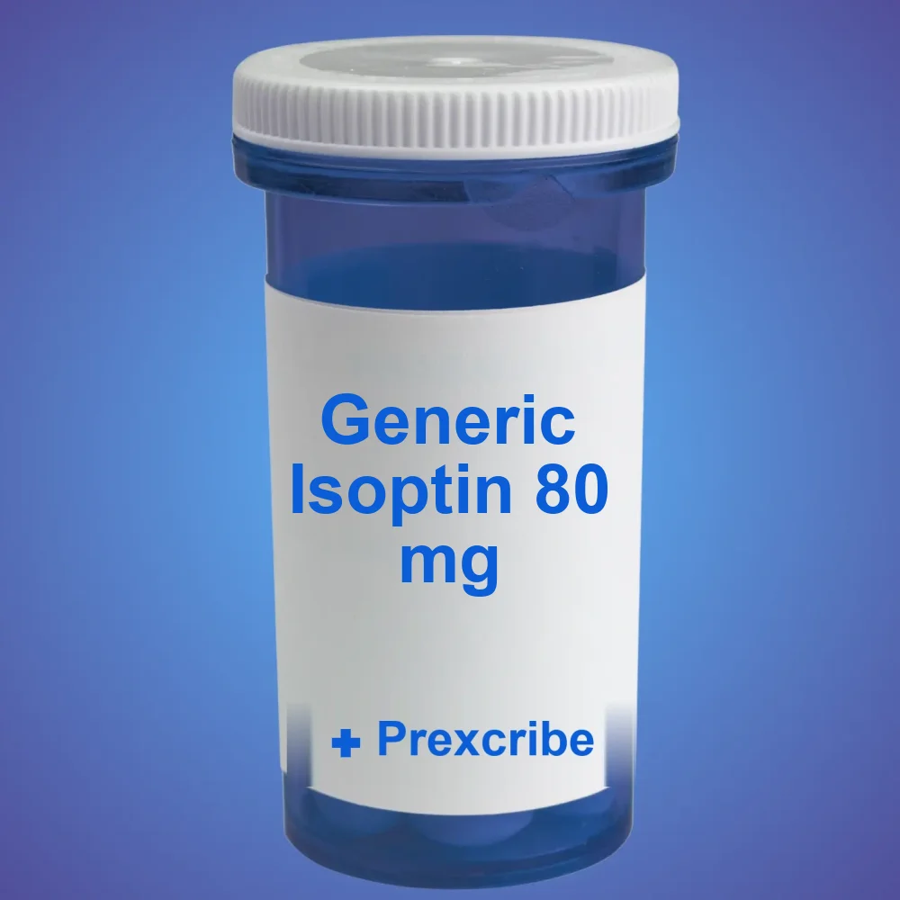 Generic Isoptin 80 mg — Tablet — available online from Prexcrib