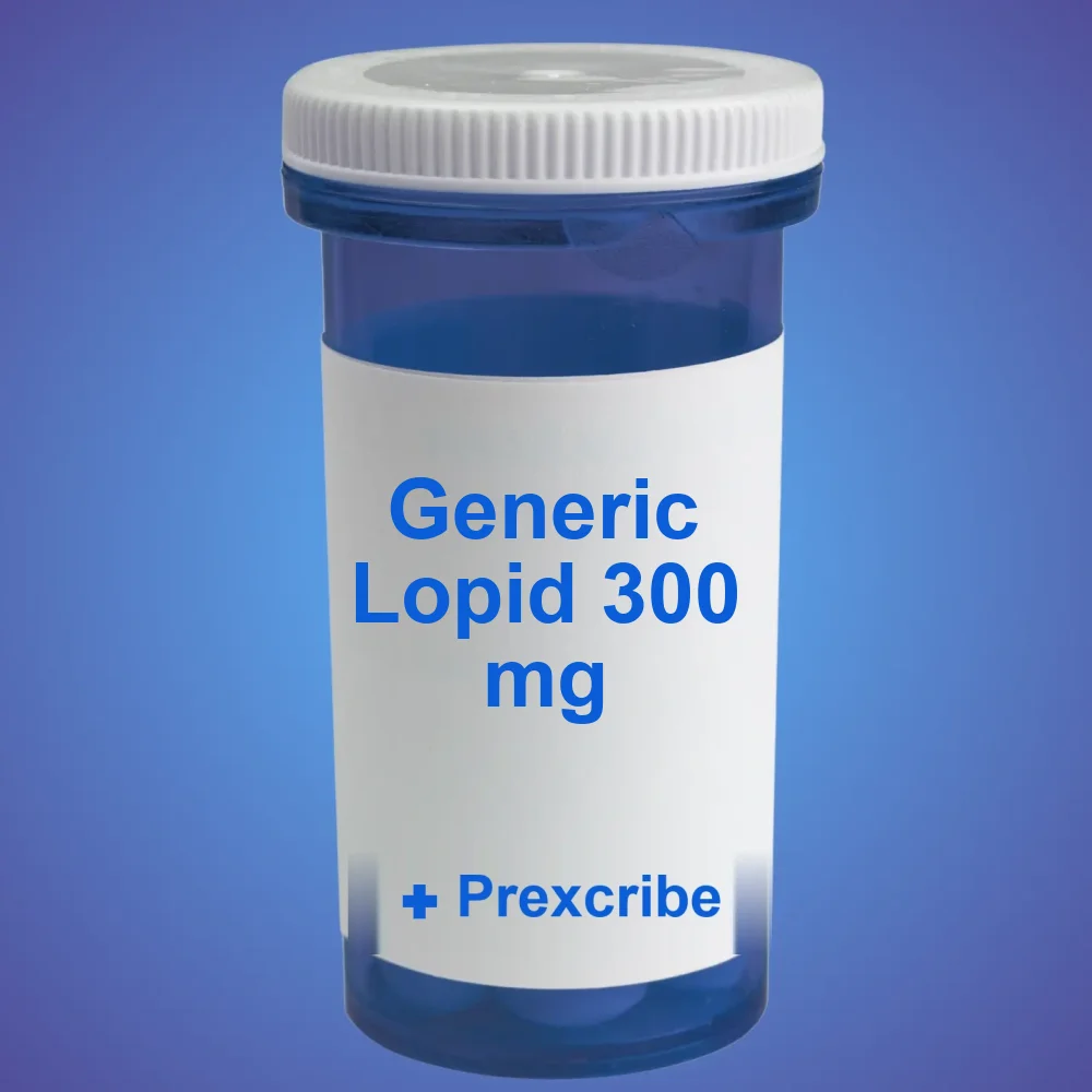 Generic Lopid 300 mg — Tablet — available online from Prexcrib