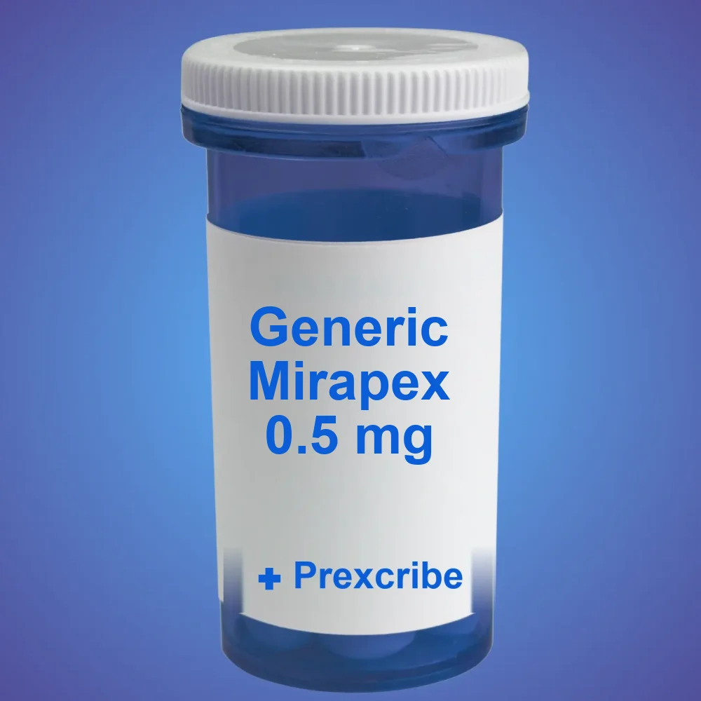 Generic Mirapex 0.5 mg — Tablet — available online from Prexcrib