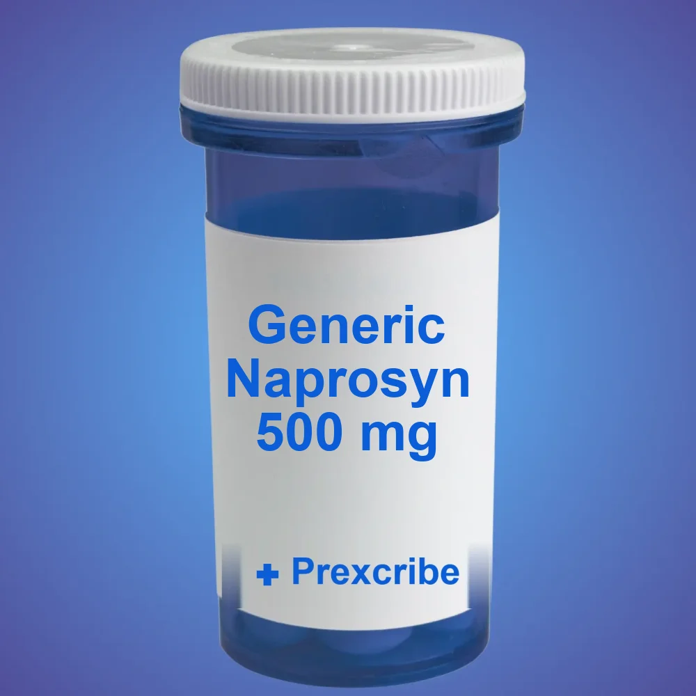 Generic Naprosyn 500 mg — Tablet — available online from Prexcrib