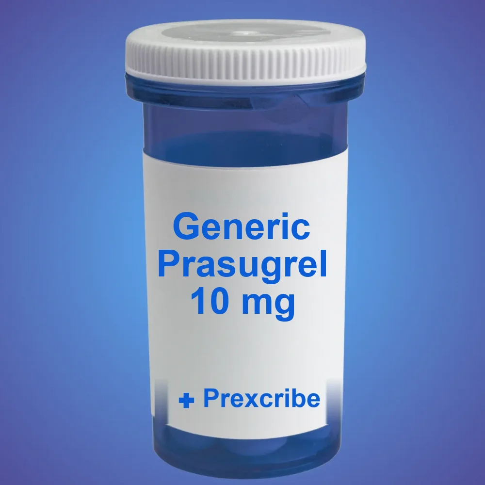 Generic Prasugrel 10 mg — Tablet — available online from Prexcrib