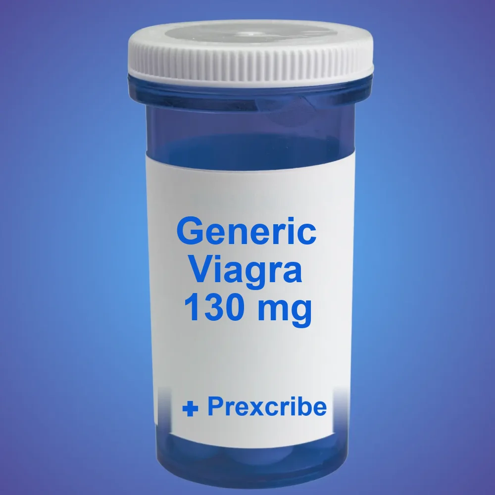 Generic Viagra 130 mg — Tablet — available online from Prexcrib
