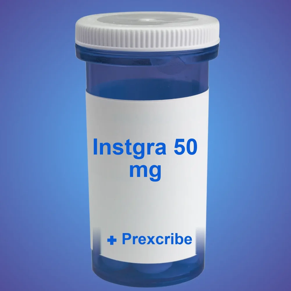 Instgra 50 mg (1 pack / 30 tabs) — Pack — available online from Prexcrib