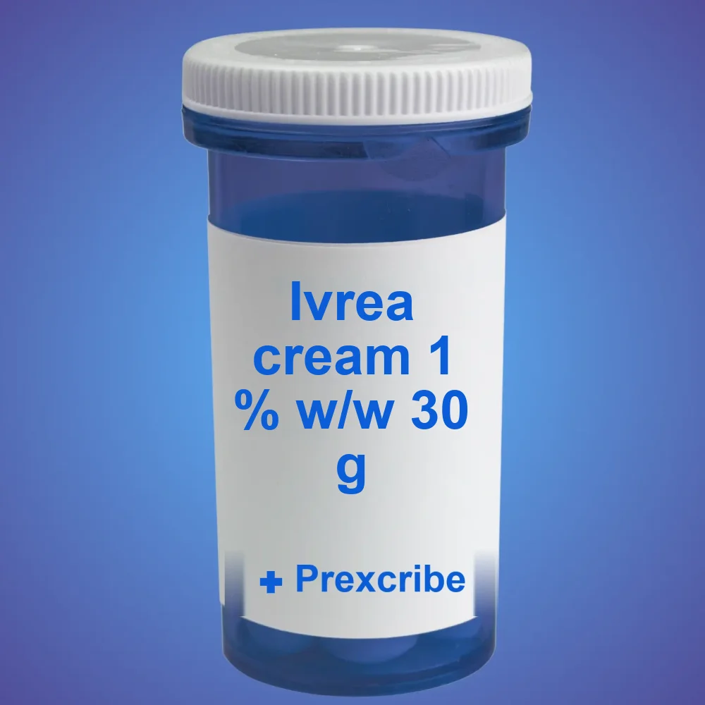 Ivrea cream 1 % w/w 30 g — Topical — available online from Prexcrib