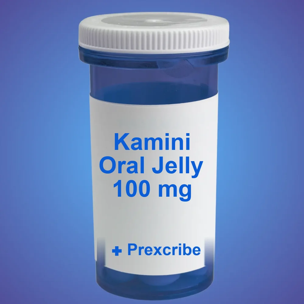 Kamini Oral Jelly 100 mg — Sachets — available online from Prexcrib