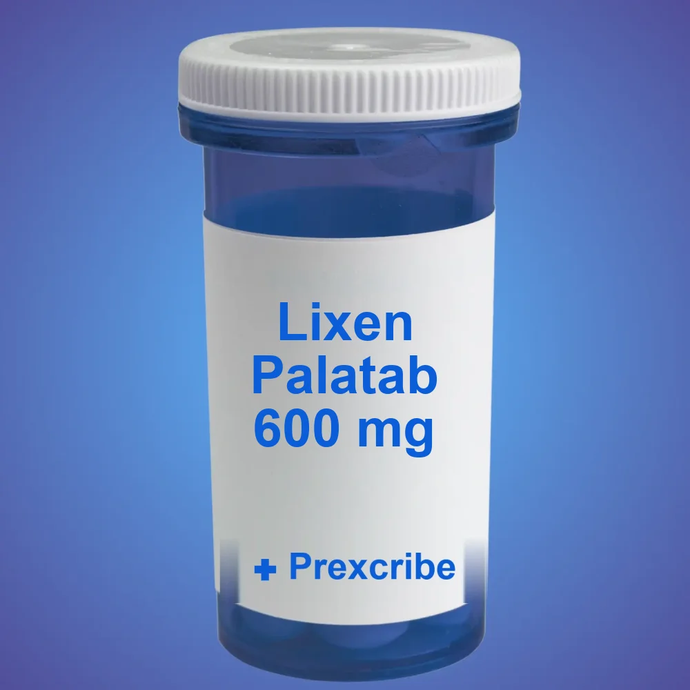 Lixen Palatab 600 mg (1 pack / 7 tabs) — Pack — available online from Prexcrib