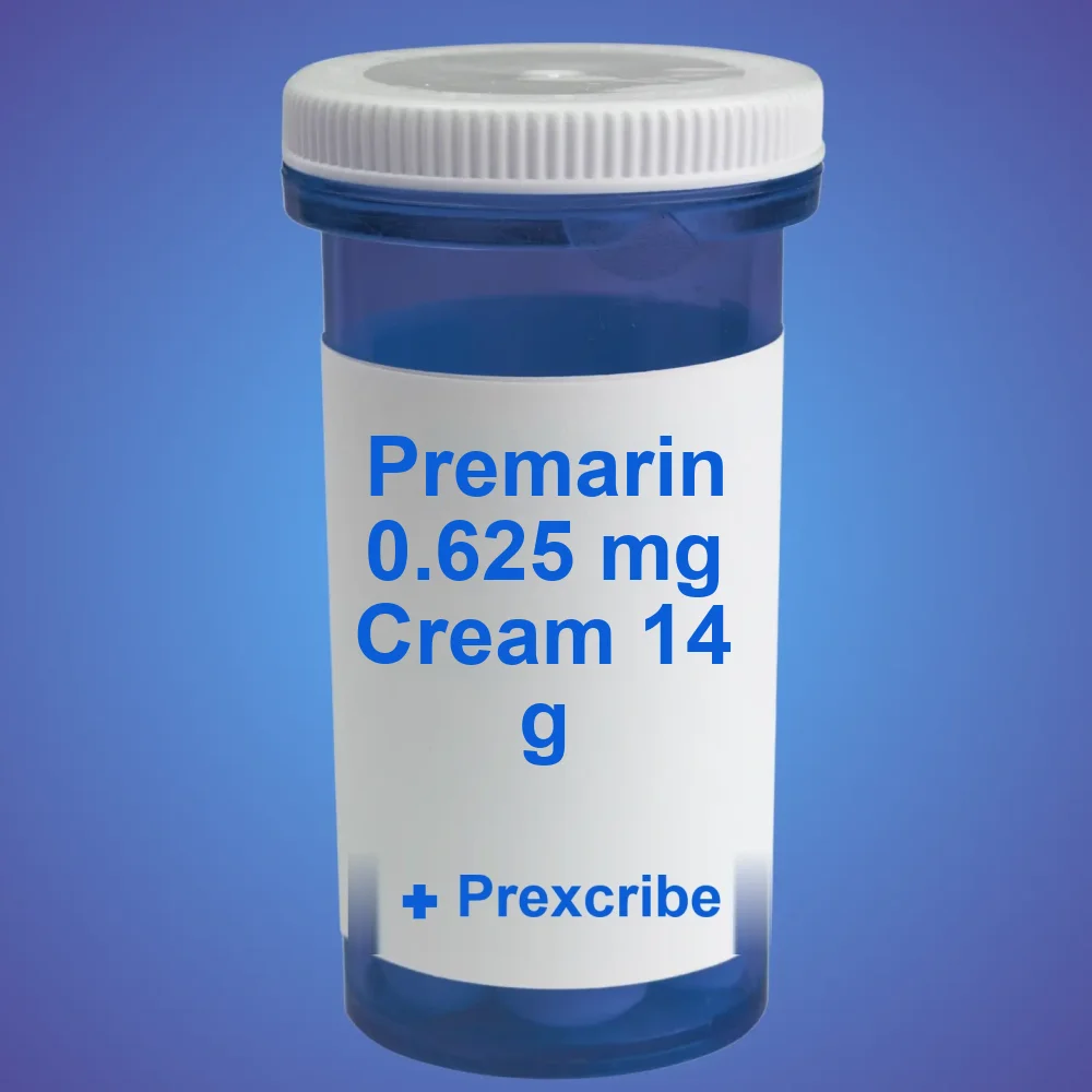 Premarin 0.625 mg Cream 14 g — Topical — available online from Prexcrib
