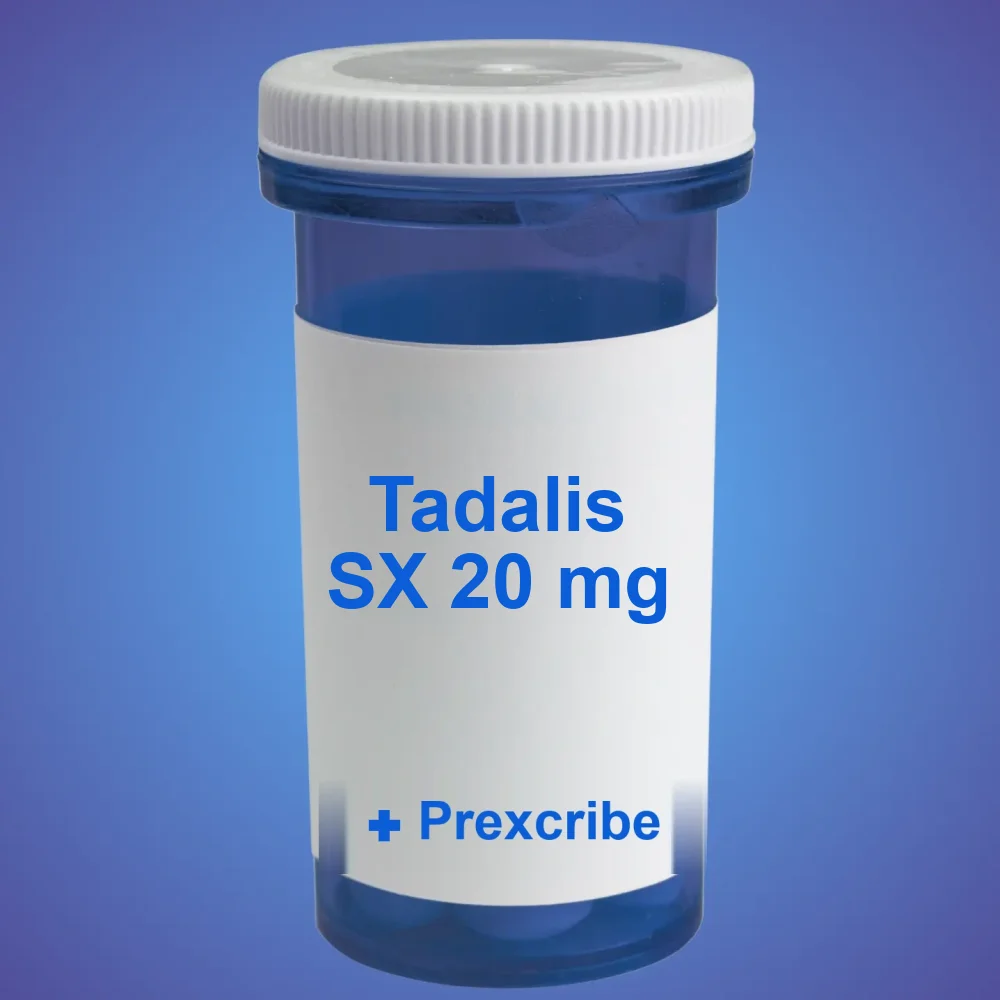 Tadalis SX 20 mg — Tablet — available online from Prexcrib