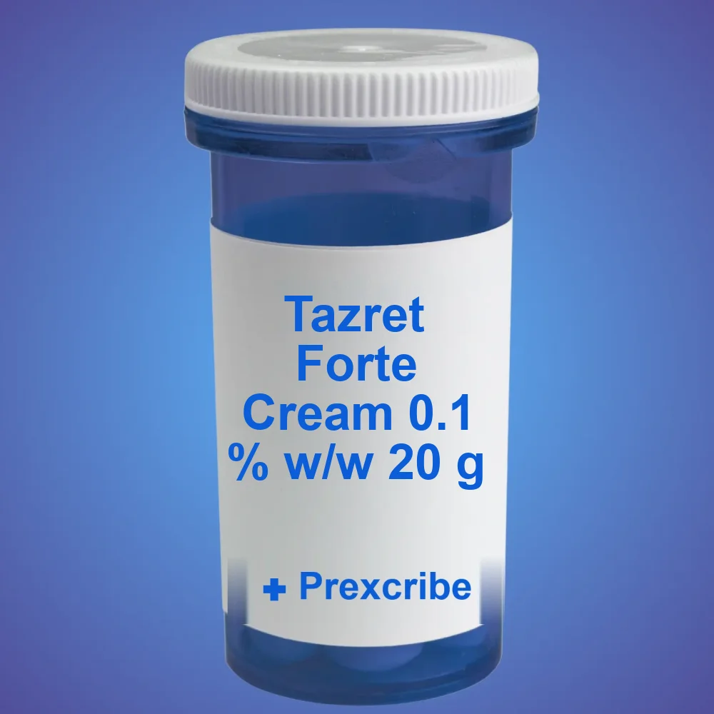 Tazret Forte Cream 0.1 % w/w 20 g — Topical — available online from Prexcrib
