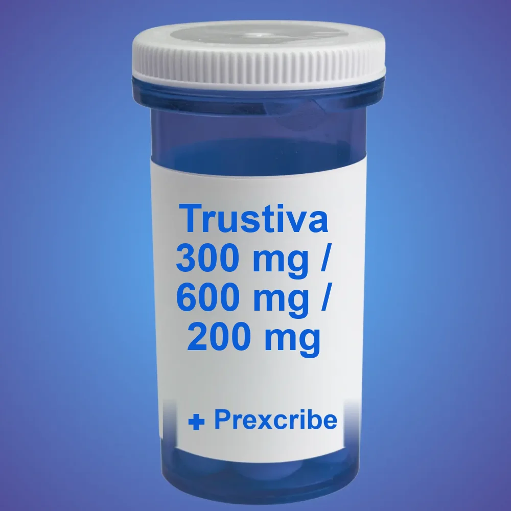 Trustiva 300 mg / 600 mg / 200 mg (1 pack / 30 tabs) — Pack — available online from Prexcrib