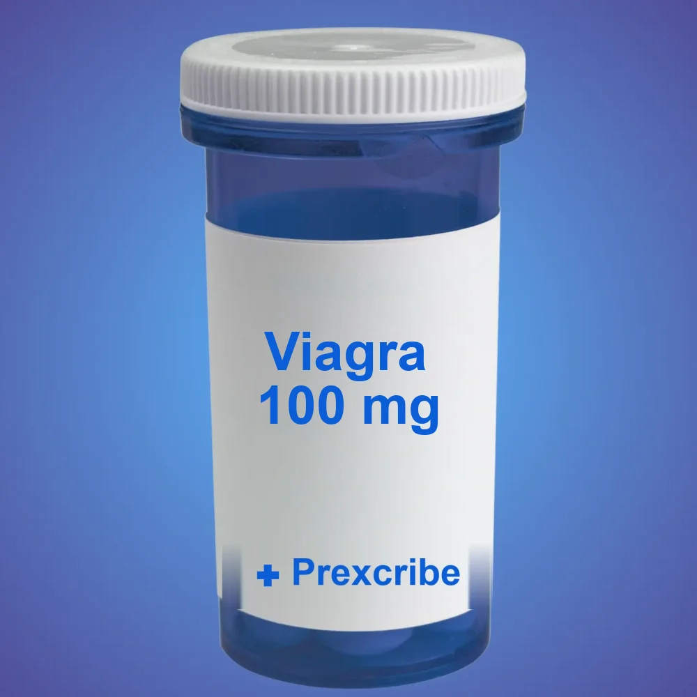 Viagra 100 mg (1 pack / 2 tabs) — Pack — available online from Prexcrib