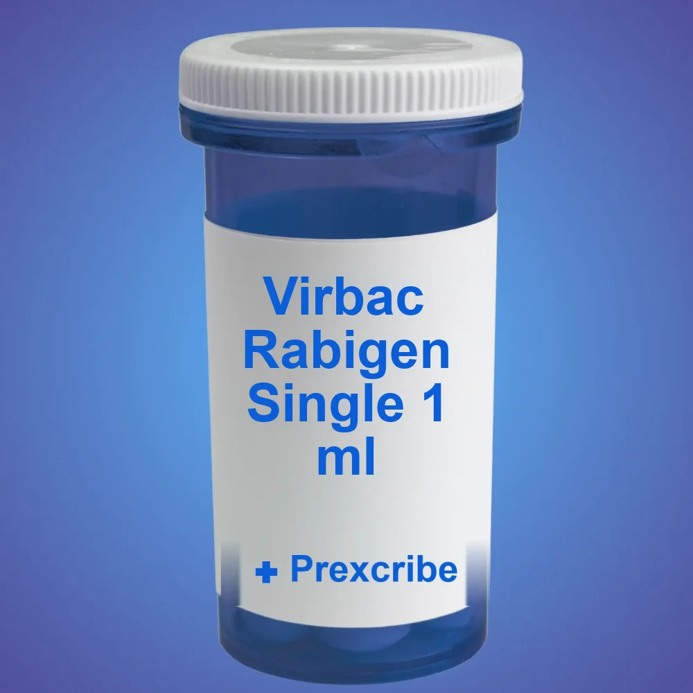 Virbac Rabigen Single 1 ml — Syringe — available online from Prexcrib